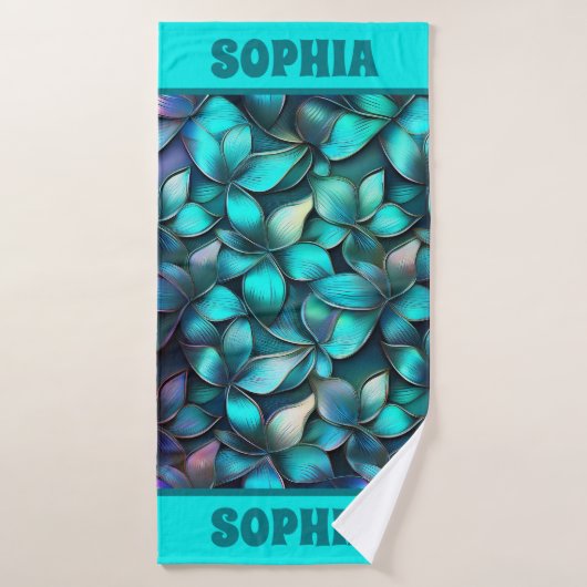 Tropisch Paradijs Luxe Eiland Comfort Badhanddoek (Badhanddoek)