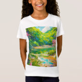 Tropisch paradijs - Oerwoud Oasis T-shirt (Voorkant)