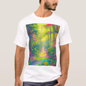 Tropisch paradijs - Oerwoud paradise T-shirt (Voorkant)