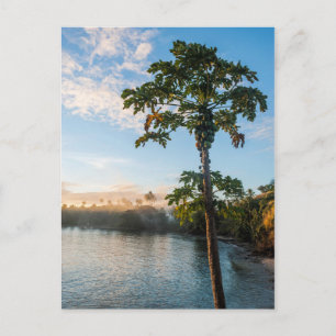 Tropisch paradijs op Sunset, Fiji Briefkaart