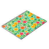 Tropisch Paradijs – Palmbladeren & Hibiscus Patroo Notitieboek (Linkerzijde)