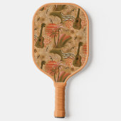 Tropisch paradijs pickleball paddle (Achterkant)