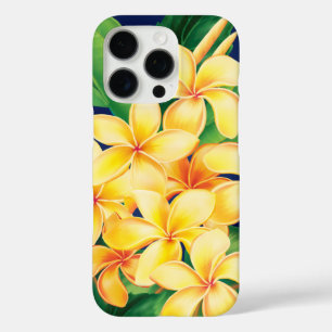 Tropisch Paradijs Plumeria Hawaïaanse Illustratie  iPhone 16 Pro Hoesje