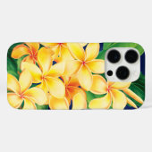Tropisch Paradijs Plumeria Hawaïaanse Illustratie Case-Mate iPhone Case (Achterkant (horizontaal))