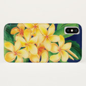 Tropisch paradijs Plumeria Hawaiian Illustratie Case-Mate iPhone Case (Achterkant (horizontaal))