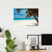 Tropisch paradijs poster (Thuiskantoor)