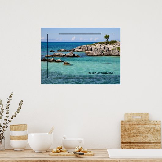 Tropisch paradijs poster (Keuken)