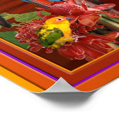 Tropisch paradijs poster (Hoek)