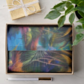 Tropisch paradijs reflectie tissuepapier (Geschenk)