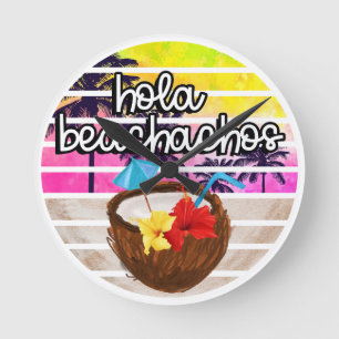 Tropisch paradijs ronde klok