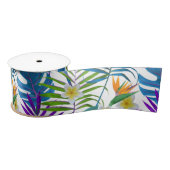 Tropisch paradijs satijnen lint (Spoel)