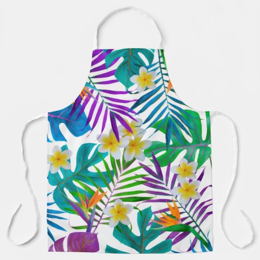 Tropisch paradijs schort (Voorkant)