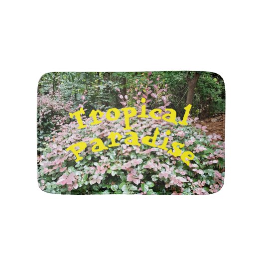 Tropisch paradijs Small Bath Mat (Voorkant)
