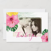 Tropisch Paradijs Strand Bruiloft Levendige Bloeme (Voorkant)