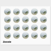 Tropisch Paradijs Strand & Palmboom Stickers (Vel)
