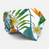 Tropisch paradijs stropdas (Opgerold)