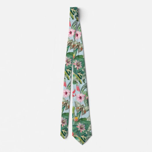 Tropisch paradijs stropdas (Achterkant)