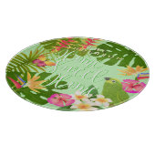 Tropisch Paradijs Sweet Home Snijplank (Hoek)