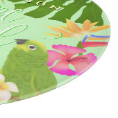 Tropisch Paradijs Sweet Home Snijplank (Hoek)