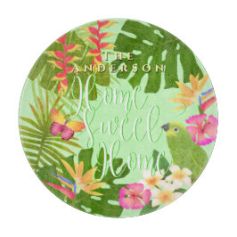 Tropisch Paradijs Sweet Home Snijplank