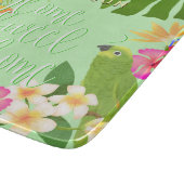 Tropisch Paradijs Sweet Home Snijplank (Hoek)