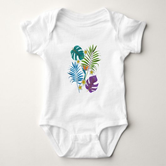 Tropisch paradijs t-shirt (Voorkant)