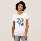 Tropisch paradijs t-shirt (Voorkant volledig)