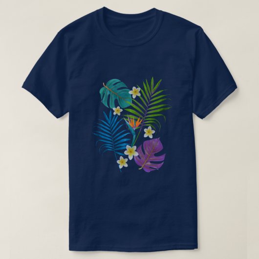 Tropisch paradijs t-shirt (Design voorkant)