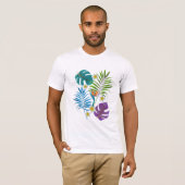 Tropisch paradijs t-shirt (Voorkant volledig)