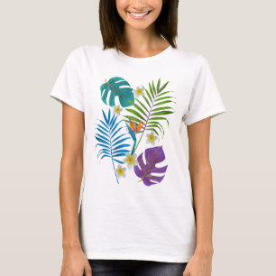 Tropisch paradijs t-shirt