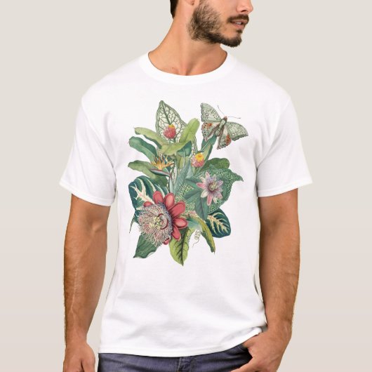 Tropisch paradijs t-shirt (Voorkant)