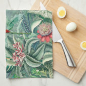 Tropisch paradijs theedoek (Quarter Fold)