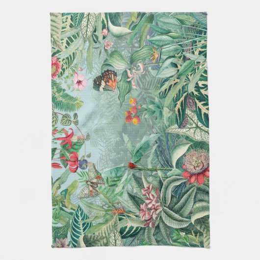 Tropisch paradijs theedoek (Verticaal)