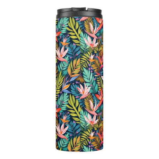 Tropisch paradijs thermosbeker (Achterkant)