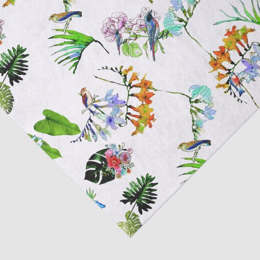 Tropisch paradijs tissuepapier (Detail)