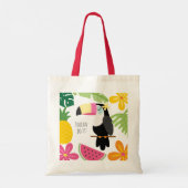Tropisch Paradijs Toucan Tote Bag (Achterkant)