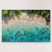 Tropisch Paradijs Turquoise Oceaan Puzzel (Horizontaal)