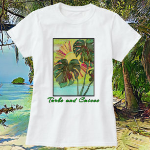 Tropisch paradijs van Turks en Caicos T-shirt