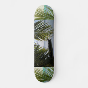 Tropisch Paradijs Water Strand Zand Surf Bestemmin Persoonlijk Skateboard