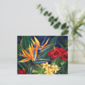 Tropisch paradijselijk Briefkaart (Staand voorkant)