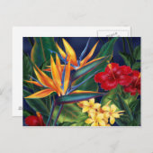 Tropisch paradijselijk Briefkaart (Voorkant / Achterkant)
