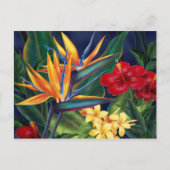 Tropisch paradijselijk Briefkaart (Voorkant)