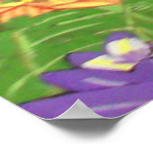 Tropisch paradijselijk Poster (Hoek)