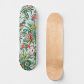 Tropisch paradijspatroon persoonlijk skateboard (Voorkant)