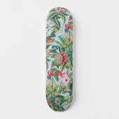Tropisch paradijspatroon persoonlijk skateboard (Voorkant)
