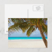 Tropisch paradijsstrand briefkaart (Voorkant / Achterkant)
