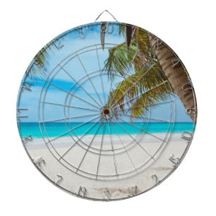 Tropisch paradijsstrand dartbord