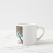 Tropisch paradijsstrand espresso kop (Rechts)