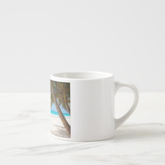 Tropisch paradijsstrand espresso kop (Rechts)