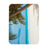 Tropisch paradijsstrand magneet (Verticaal)